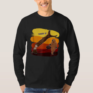 Funny Beaver Zip T-Shirt