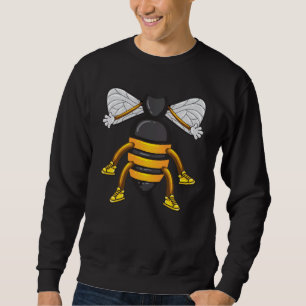 Funny Bee Costume Easy - Honeybee Halloween Cheap Sweatshirt