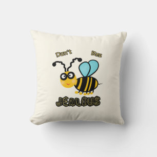 Funny bee cushion