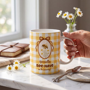 Funny Bee Golf Gift Coffee Mug