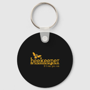 Funny Bee Hive Honey Lover Gift Beekeeper  Key Ring