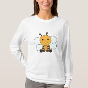 Funny Bee Honey Bees Queen Cute Animals T-Shirt