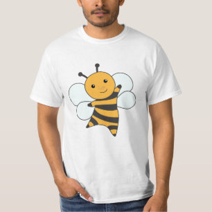 Funny Bee Honey Bees Queen Cute Animals T-Shirt