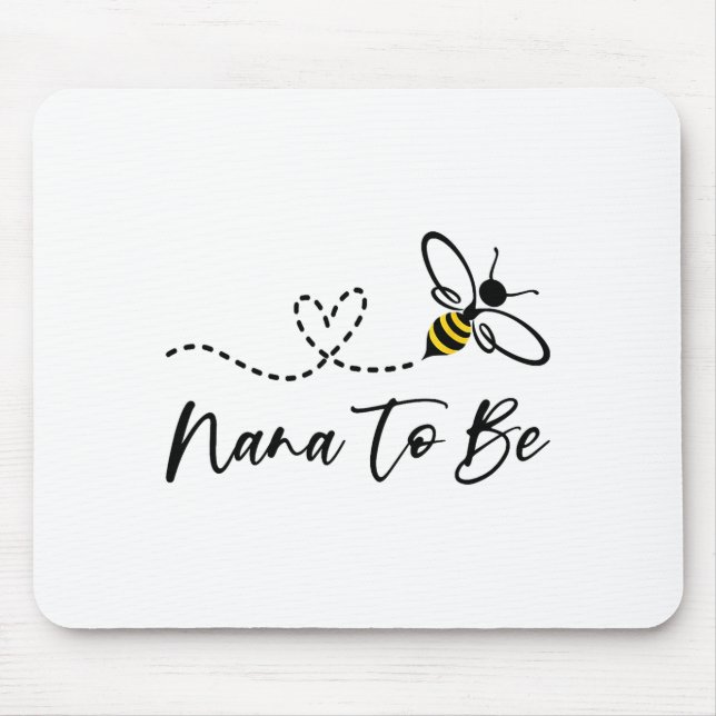 Funny Bee Lover Nana To Be  Mouse Mat (Front)