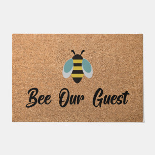 Funny Bee Our Guest Mat, Lovely Animal Doormat