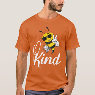 funny bee peace , unity day funny bee T-Shirt