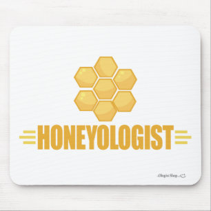 Funny Beekeeper Mouse Mat