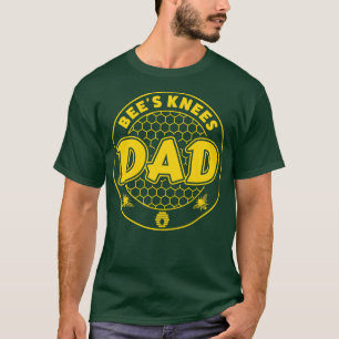 Funny Beekeeping Best Dad Ever Father Pun T-Shirt