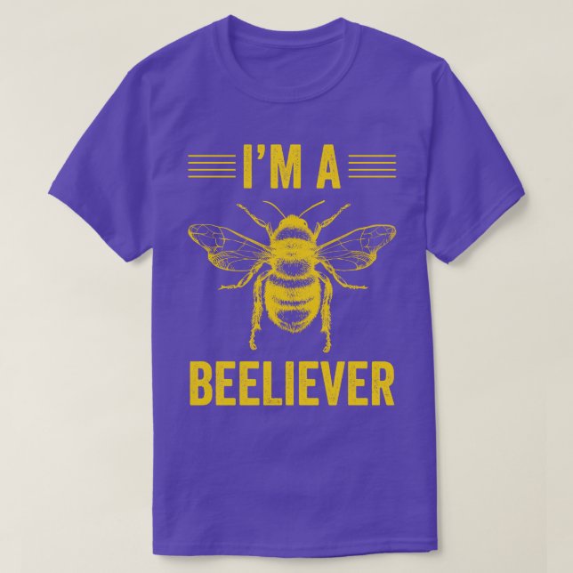 Funny Beekeeping Saying Honeybees Bee Apiculture 6 T-Shirt (Design Front)