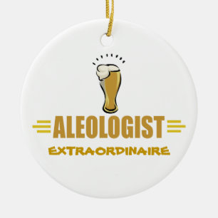 Funny Beer, Ale Ceramic Tree Decoration