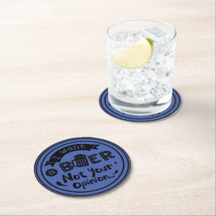 Funny Beer, bar, party coasters