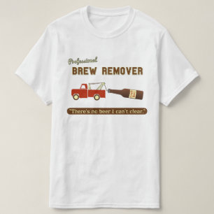 Funny Beer Brew Tow Truck T-Shirt