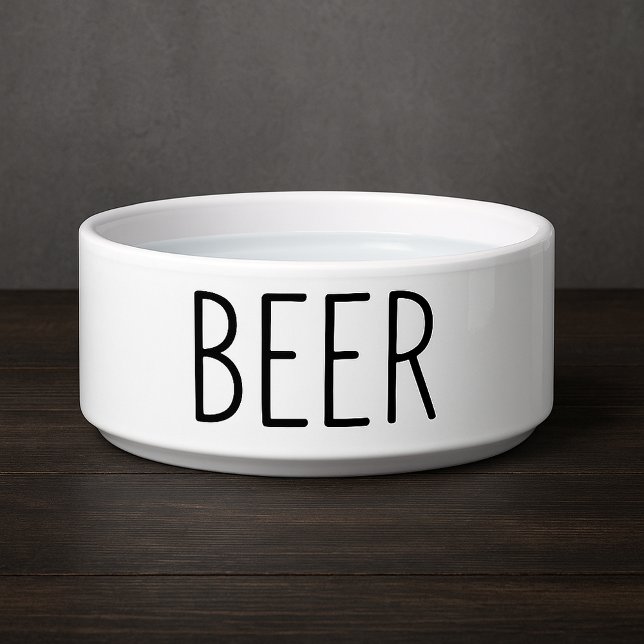 Funny Beer Dog Bowl (Funny Beer Dog Bowl
)