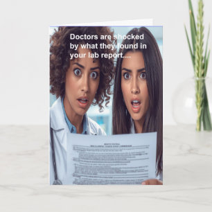 Funny beer drinker get well card