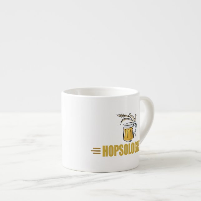 Funny Beer Espresso Cup (Front Right)