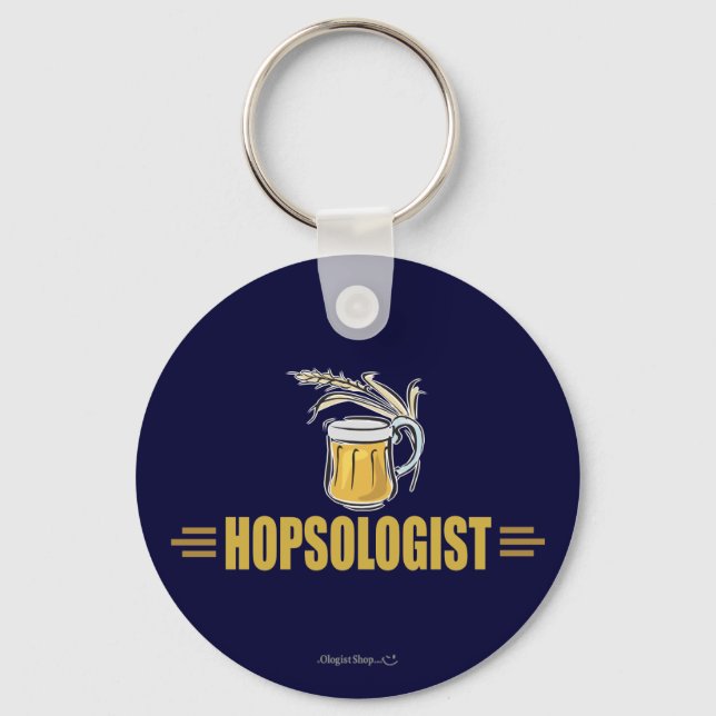 Funny Beer Key Ring (Front)
