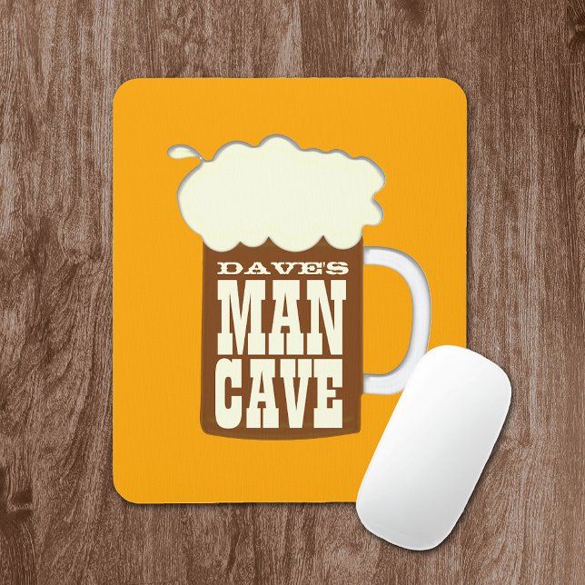 Funny Beer Mug Man Cave Mouse Mat (Creator Uploaded)