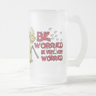 Funny Beer Mugs: Duck Hunt Frosted Glass Beer Mug