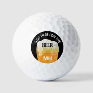 Funny Beer Personalised Golf Balls