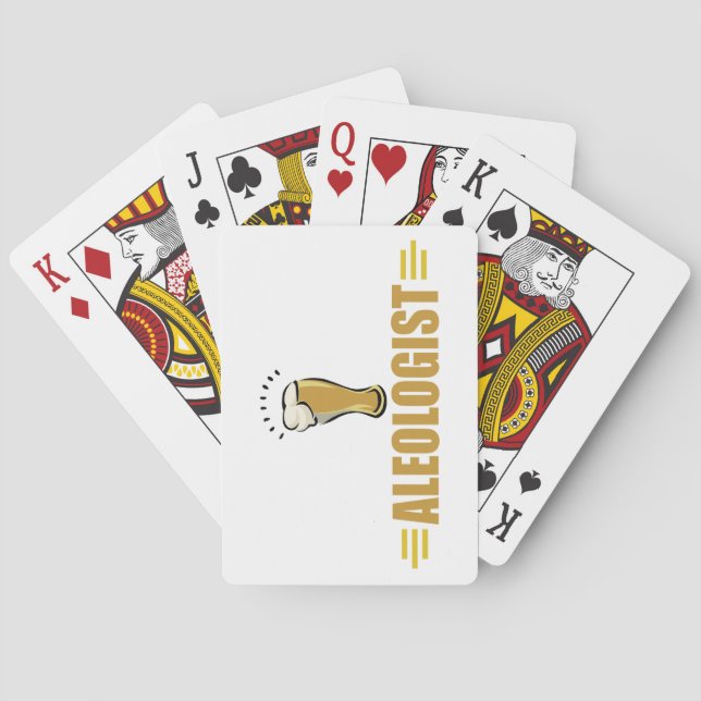 Funny Beer Playing Cards (Back)