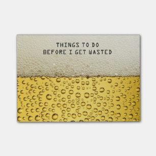 Funny Beer Post-it Post-it® Notes