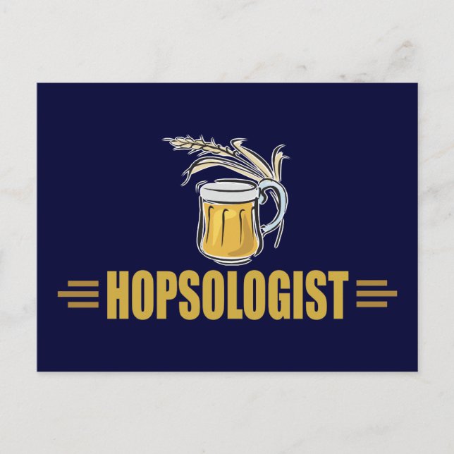 Funny Beer Postcard (Front)