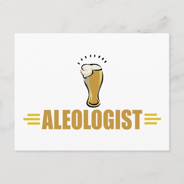 Funny Beer Postcard (Front)