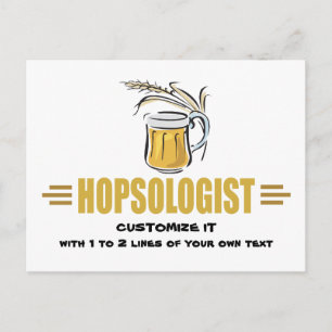 Funny Beer Postcard