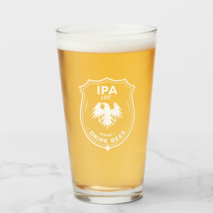 Funny Beer Quote Glass