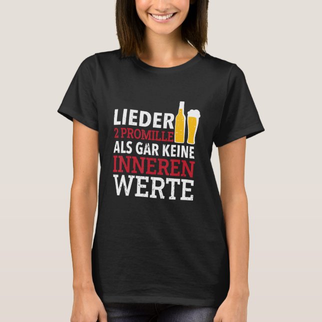 Funny Beer Sayings Week Endlich Freitag T-Shirt (Front)