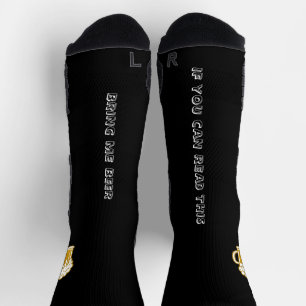 Funny Beer Socks for Men