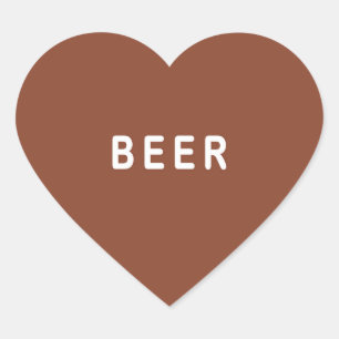 Funny beer sticker