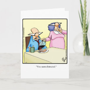 Funny Belated Birthday Greeting Card