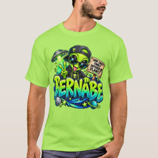 Funny Bernabe Alien T-Shirt