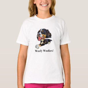 Funny Bernese Mountain Dog Girls T-Shirt