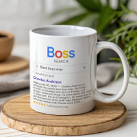 Funny Best Boss Ever Search With Personal Message