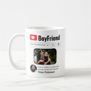 Funny Best Boyfriend Ever Search Result Coffee Mug