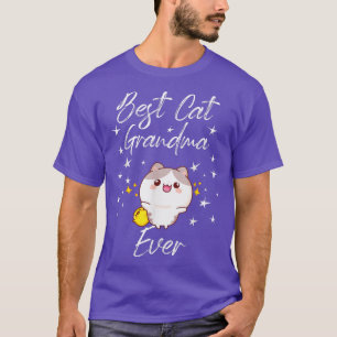 Funny Best Cat Grandma Ever Kitty Mom Cat Lover Mo T-Shirt