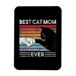 Funny Best Cat Mum Ever Cat Mum Gift Magnet