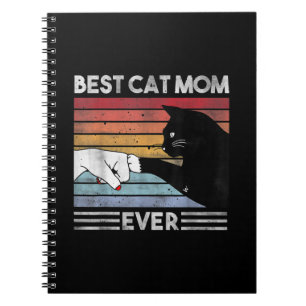 Funny Best Cat Mum Ever   Cat Mum Gift Notebook
