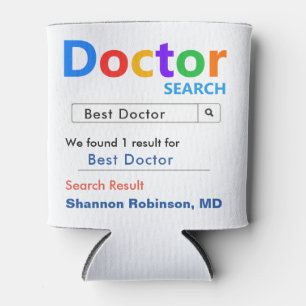 Funny Best Doctor Gift Can Cooler