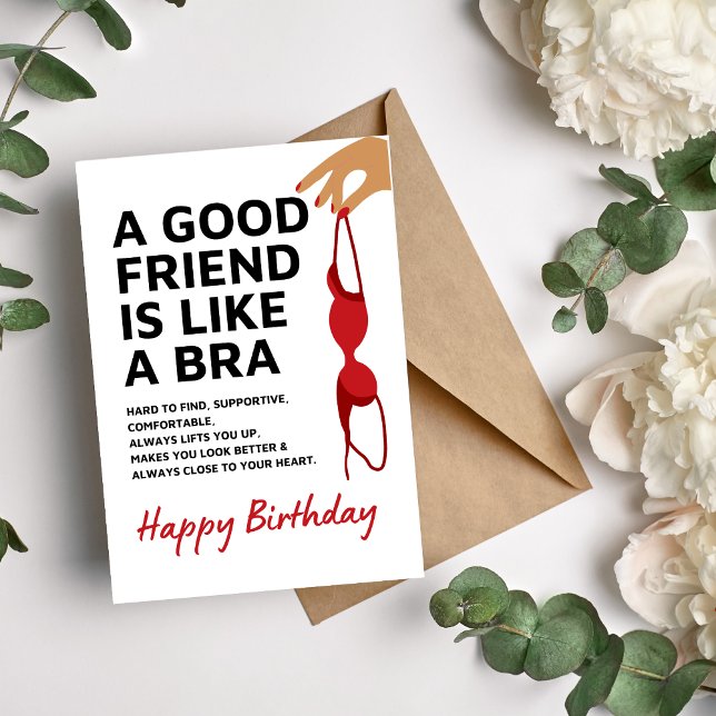 Funny Best Friend Birthday Card for Women (Creator Uploaded)