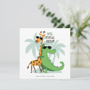 Funny Best Friends Ever Greeting Card