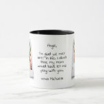 Funny Best Friends Glad We Met Later 2-Photo Mug<br><div class="desc">Celebrate the joy of friendship with this personalised photo best friends mug, perfect for sharing cherished memories with your bestie. Ideal for birthdays, special occasions, or just to show you care, this mug combines practicality with a heartfelt message, making it a meaningful gift for any good friend. The black handle...</div>