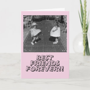 Funny Best Friends Message Card
