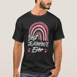Funny Best Grammie Ever Rainbow Cute Mothers Day F T-Shirt