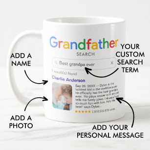 Funny Best Grandpa Ever Search Results With Photo Coffee Mug