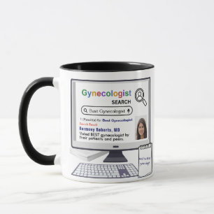 Funny Best Gynaecologist Search Result With Photo Mug