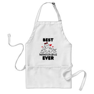 Funny Best Mamasaurus Ever Apron
