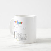 Funny Best Mother Ever Search Results With Photo Coffee Mug (Front Left)